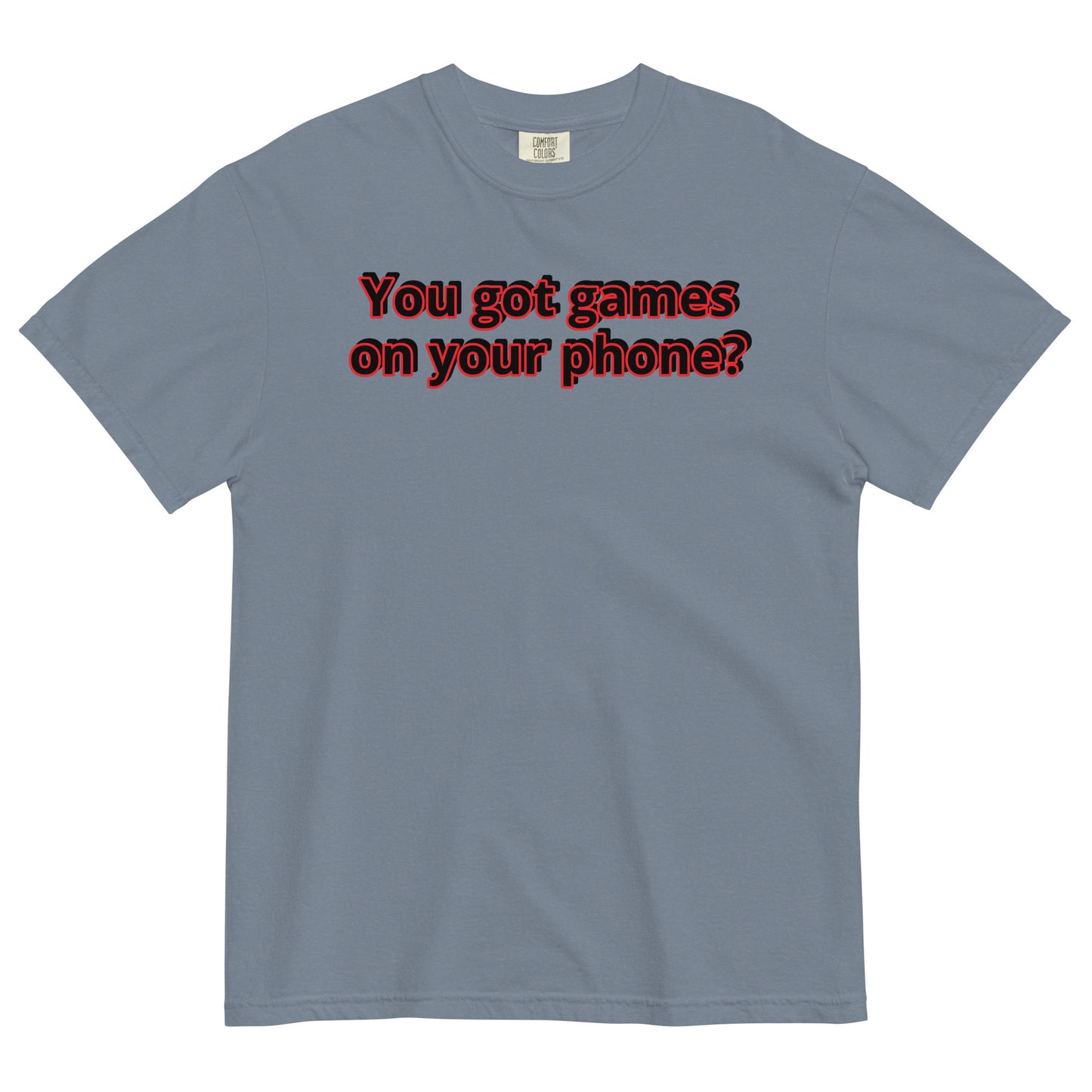 Custom heavyweight t-shirt