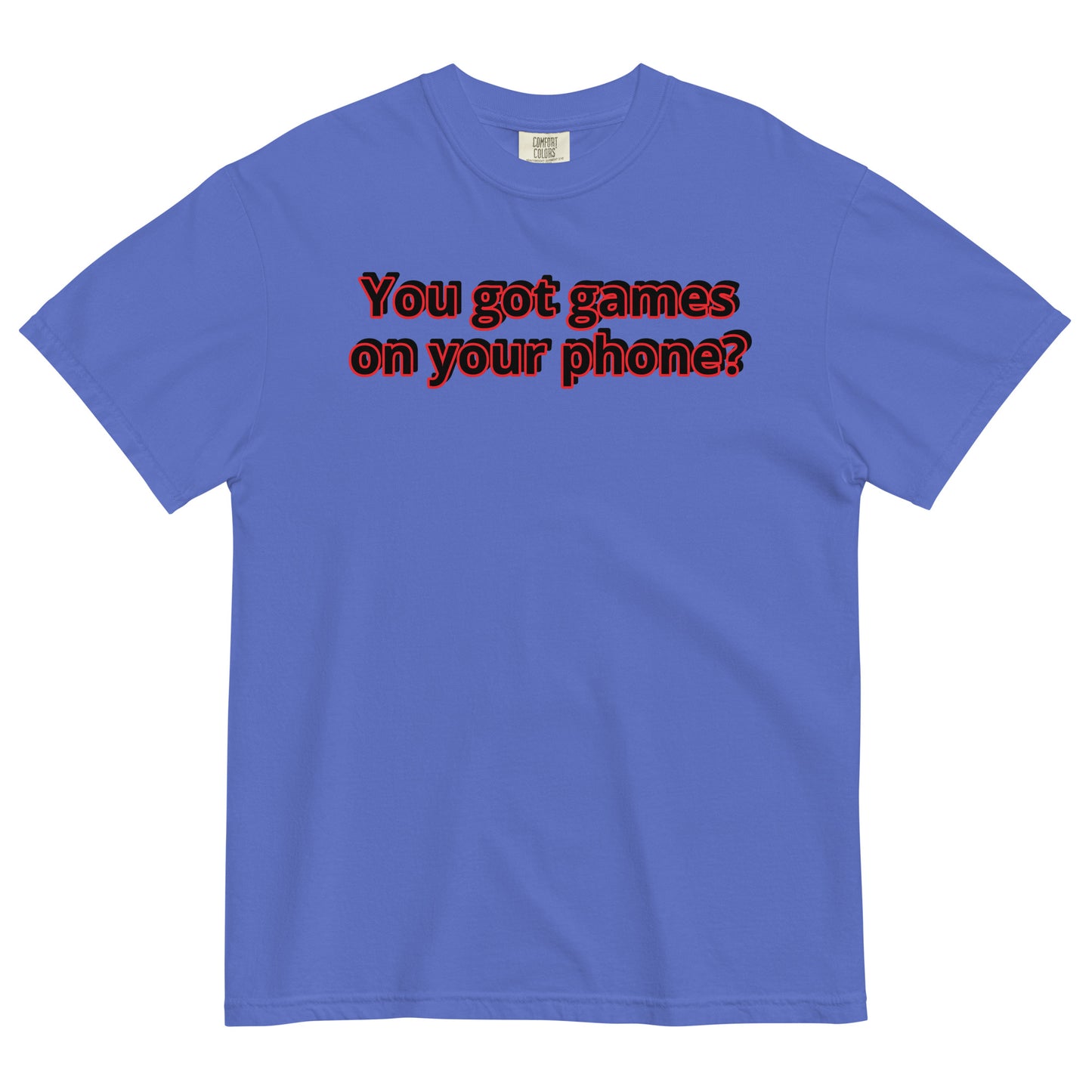 Custom heavyweight t-shirt