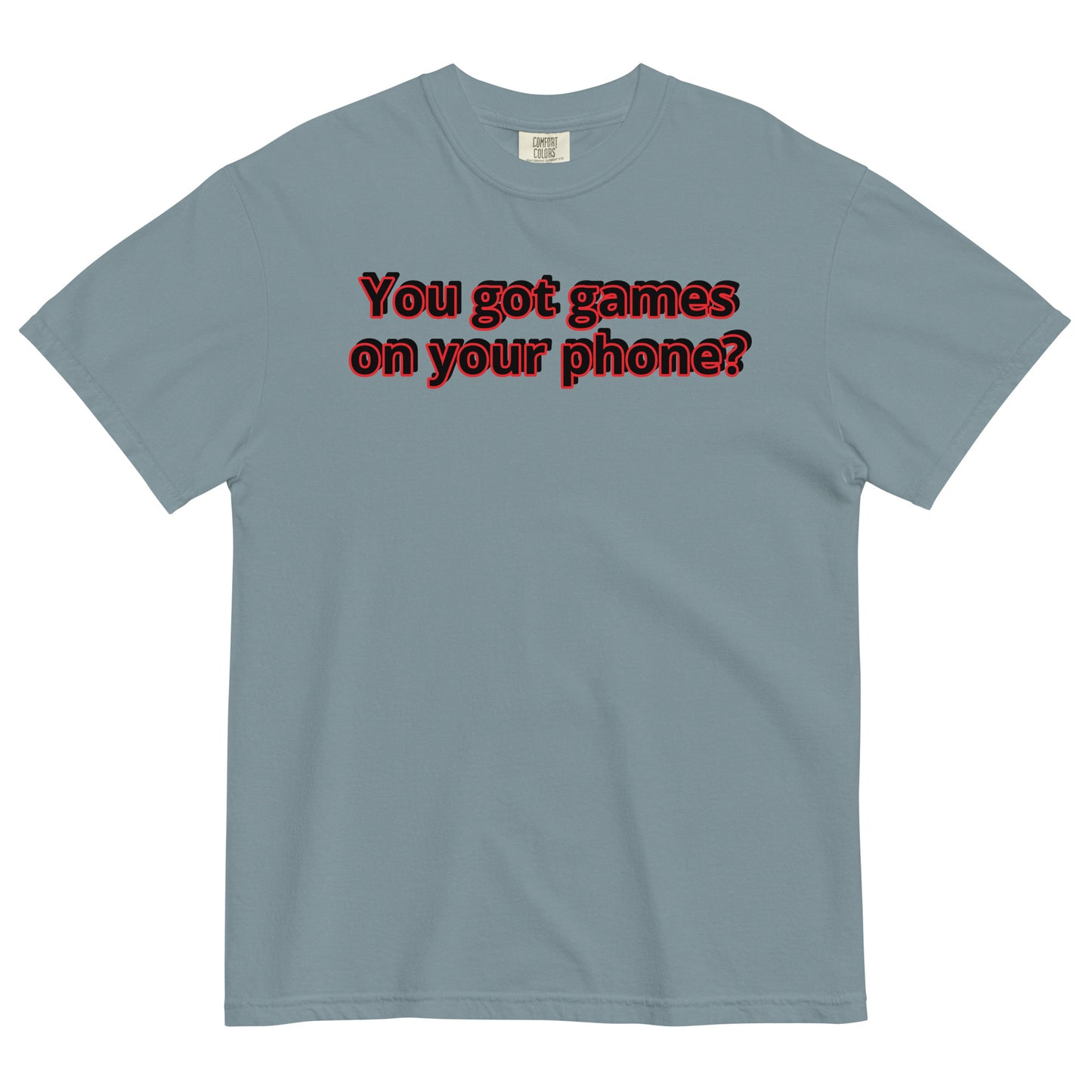 Custom heavyweight t-shirt