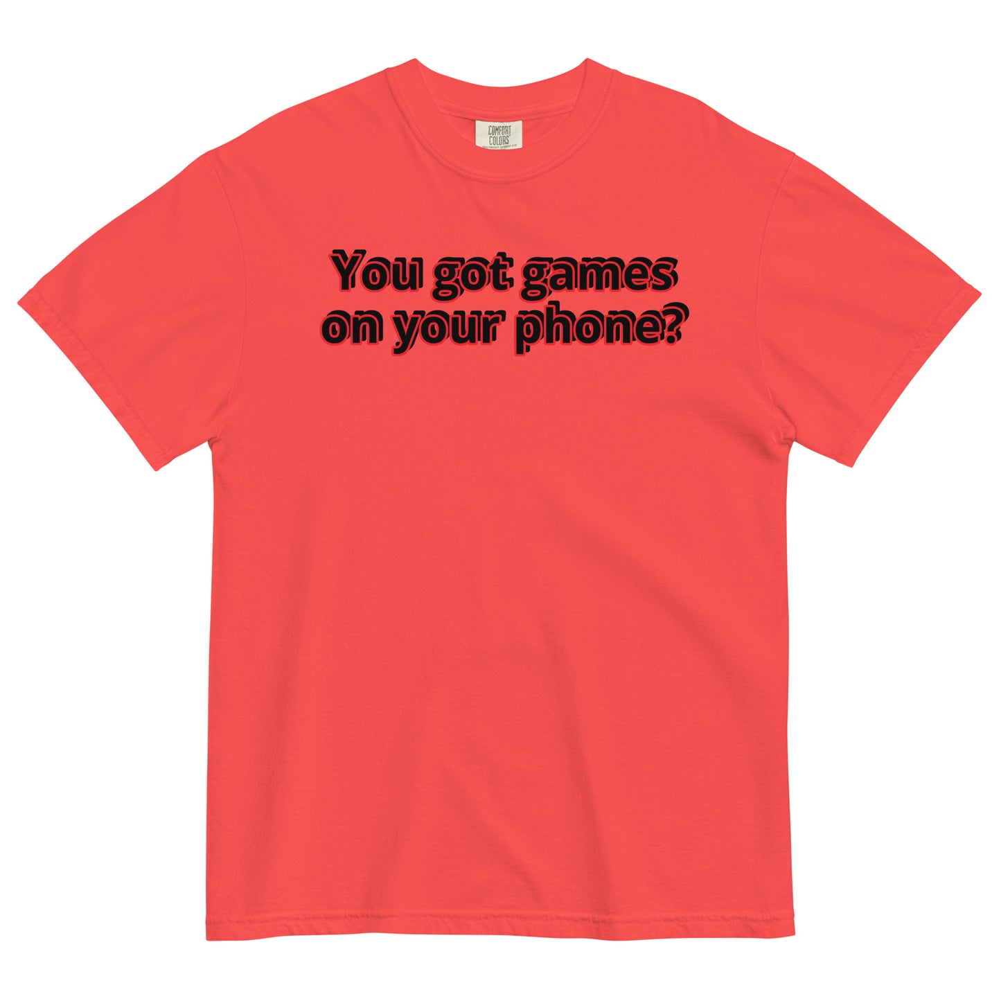 Custom heavyweight t-shirt
