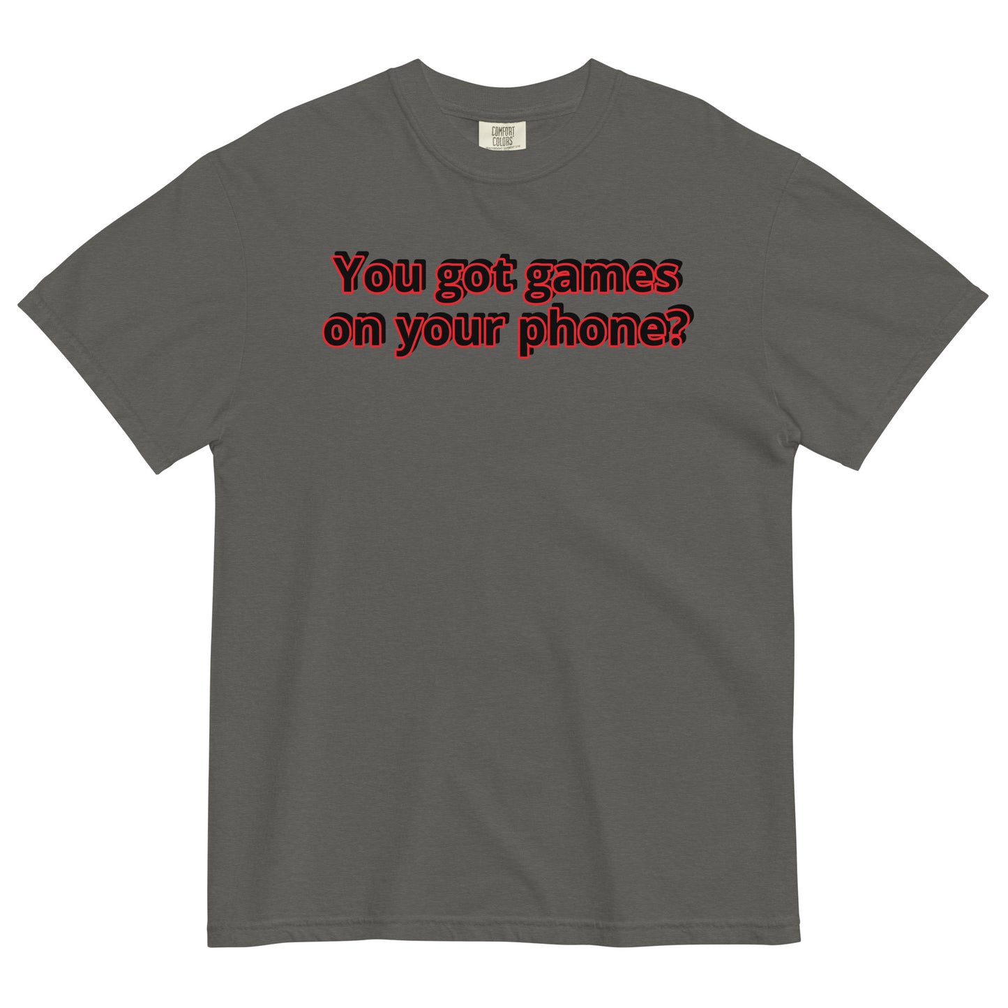 Custom heavyweight t-shirt