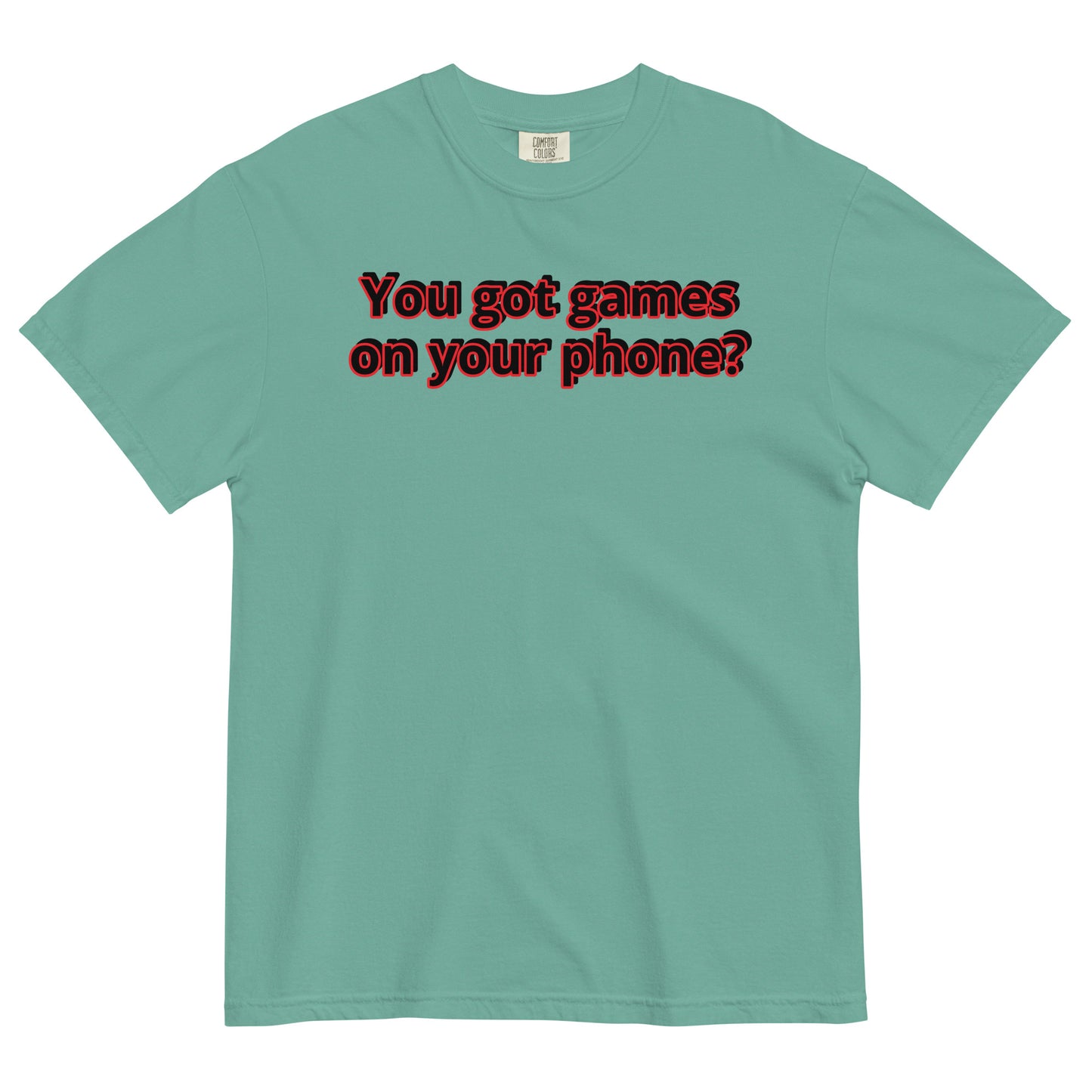 Custom heavyweight t-shirt